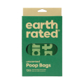 Earth Rated Tie Handle Poop Bags Uscented 120 Bags
